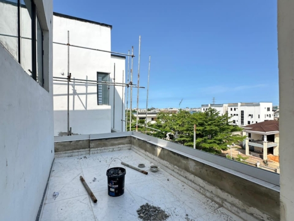 Exquisitely Detailed 5 Bedroom Fully Detached Smart Home with Central AC, Elevator, Entertainment Floor, Adjoining Home Office, Rooftop Terrace and many more