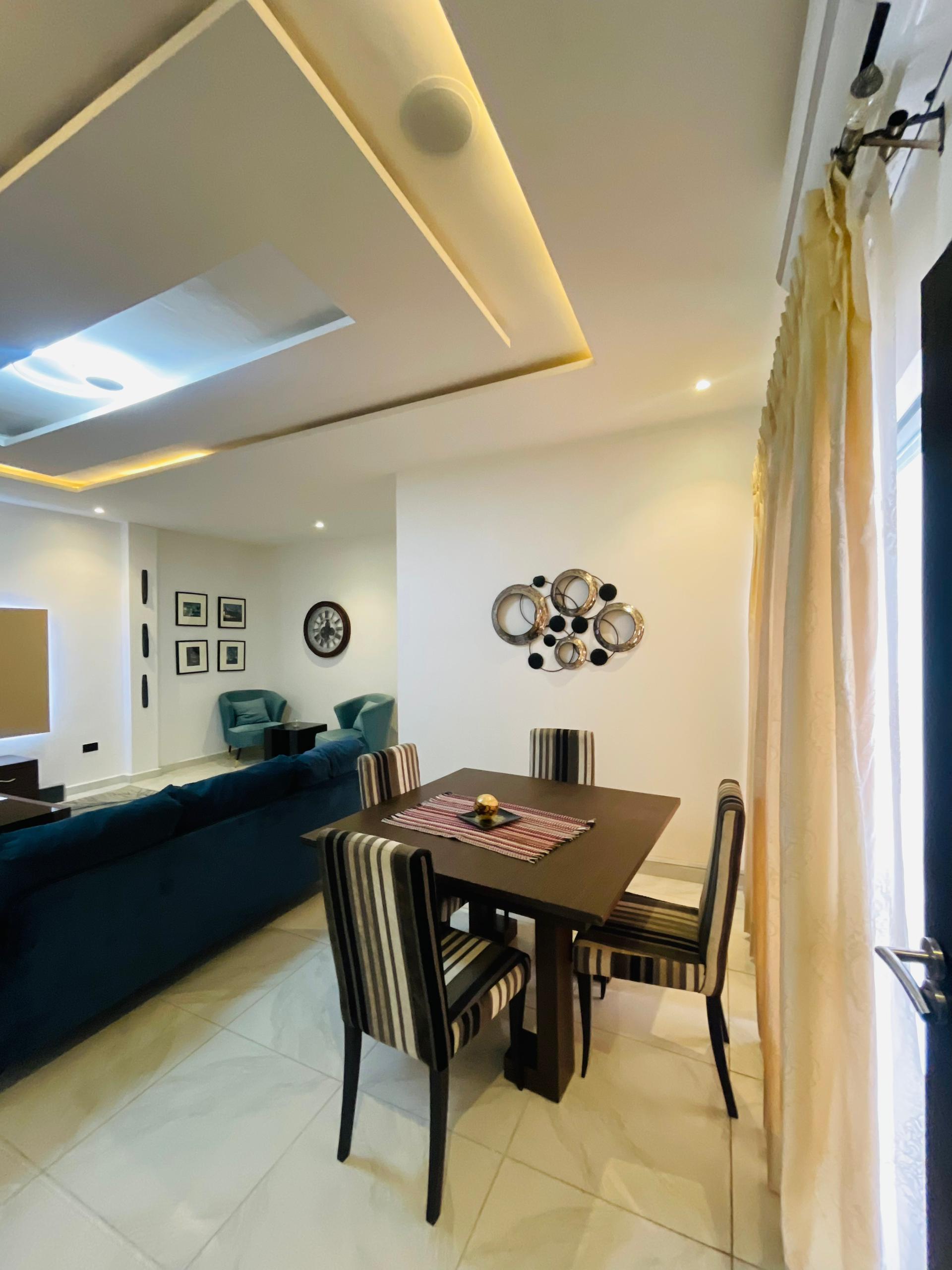 WhatsApp Image 2025-10-09 at 10.42.55 (1) 2 Bedroom Serviced Apartment A fantastic two-bedroom luxury apartment is now available for booking